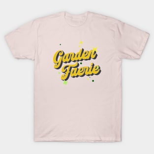 Garden Fairy ( in gold ) T-Shirt